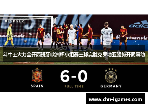 斗牛士火力全开西班牙欧洲杯小组赛三球完胜克罗地亚强势开局震动